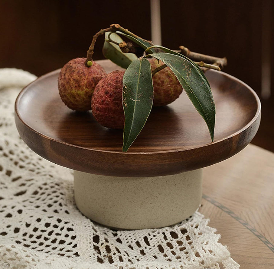 Minimalist Acacia Wood Display Tray