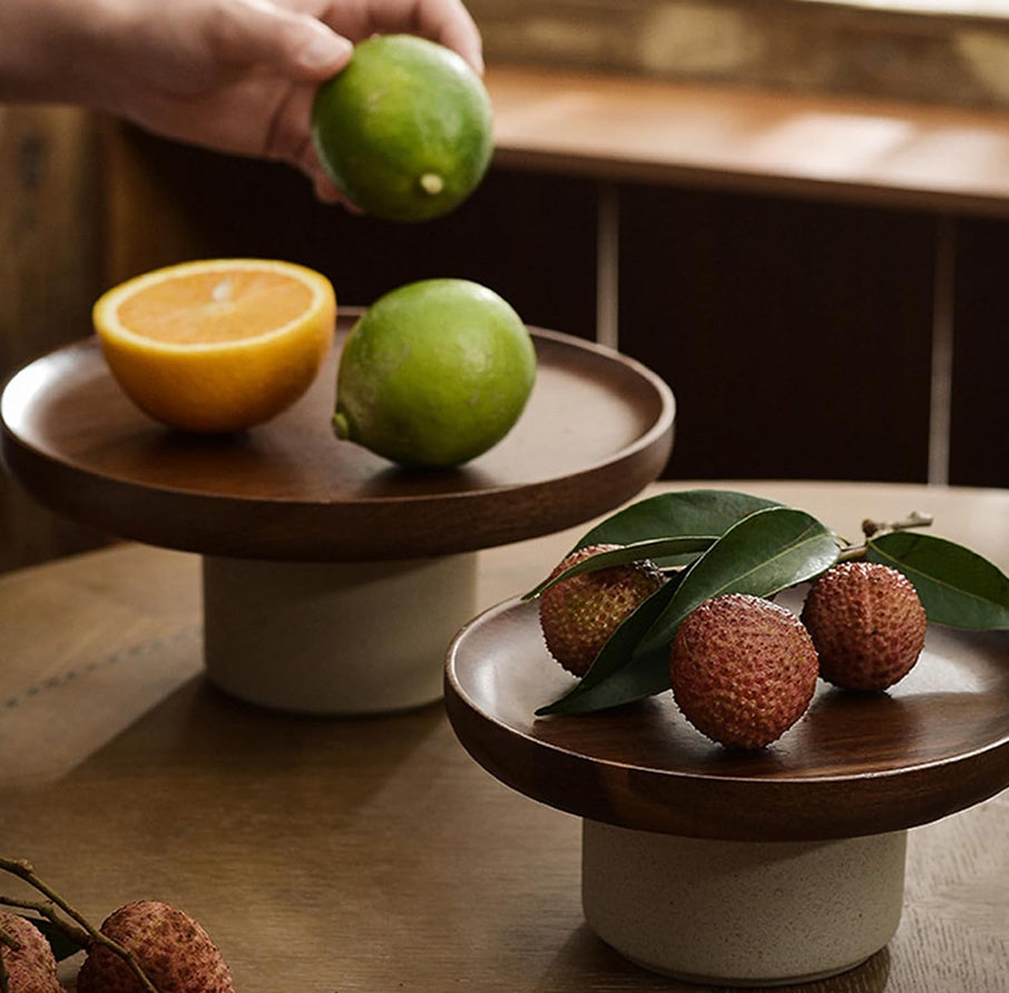 Minimalist Acacia Wood Display Tray