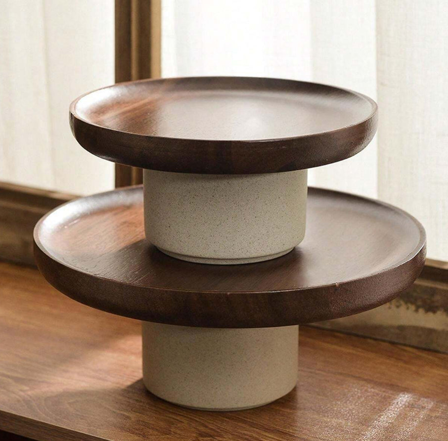 Minimalist Acacia Wood Display Tray