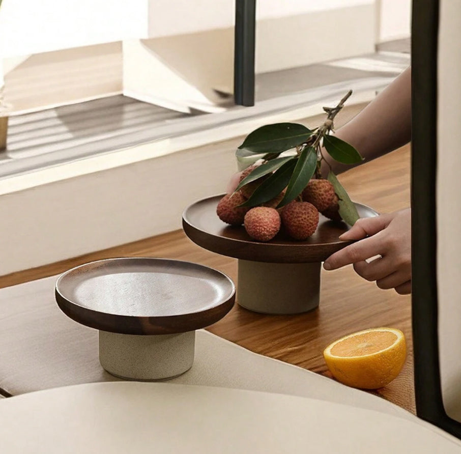 Minimalist Acacia Wood Display Tray