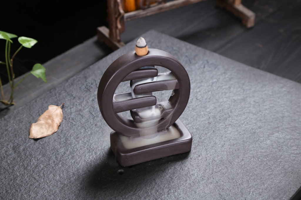 Waterfall Backflow Incense Burner