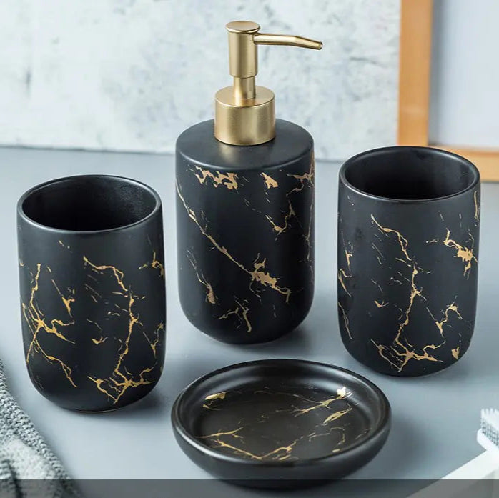Ceramic Bathroom Vanity Set