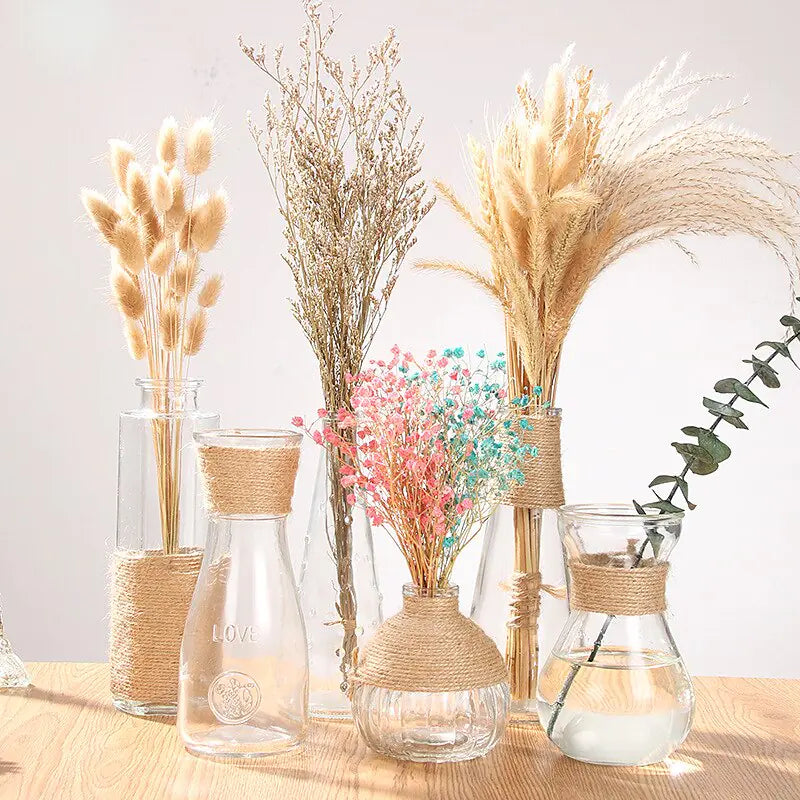 Rural Glass Plant Vase