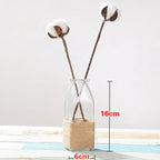 Rural Glass Plant Vase