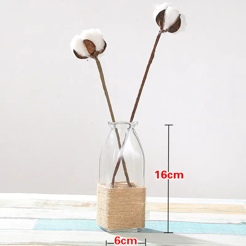 Rural Glass Plant Vase