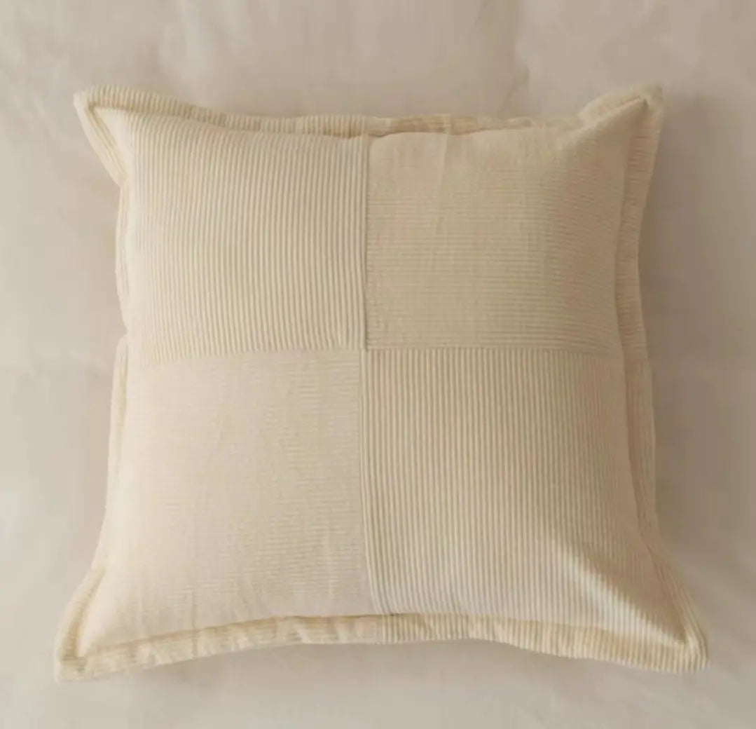 Corduroy Fringe Throw Pillows