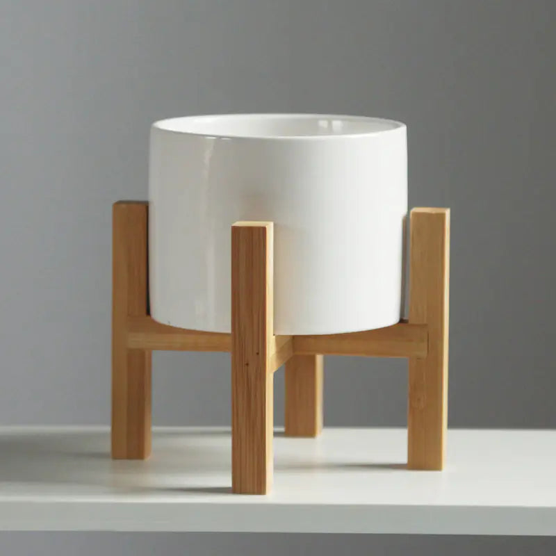 Minimalist Ceramic Flower Pot