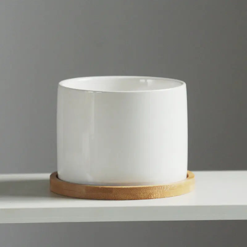Minimalist Ceramic Flower Pot
