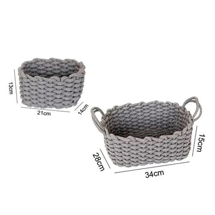 Cotton Storage Box and Basket