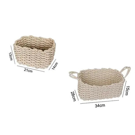 Cotton Storage Box and Basket