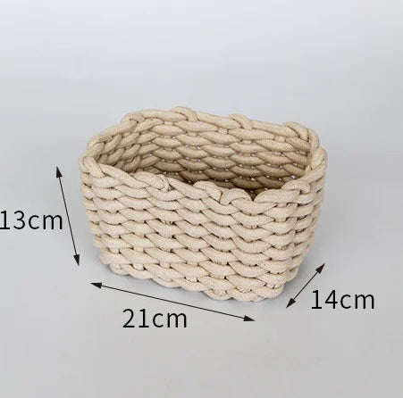 Cotton Storage Box and Basket