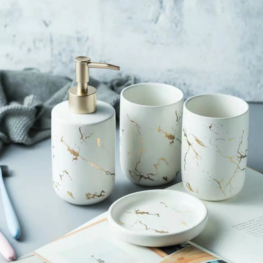 Ceramic Bathroom Vanity Set
