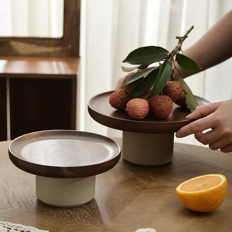 Minimalist Acacia Wood Display Tray