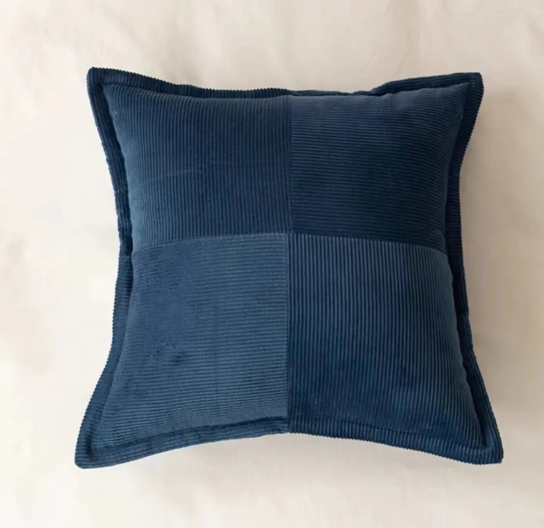 Corduroy Fringe Throw Pillows